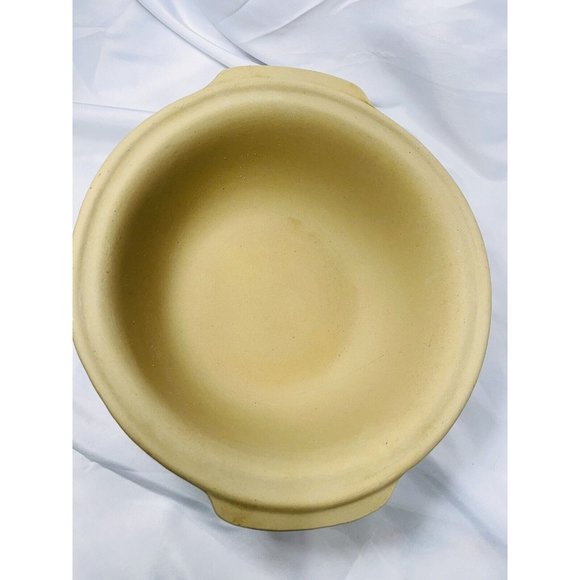 Pampered Chef Family Heritage Stoneware USA Large Heavy 12" Mixing & Baking Bowl - Picture 2 of 8